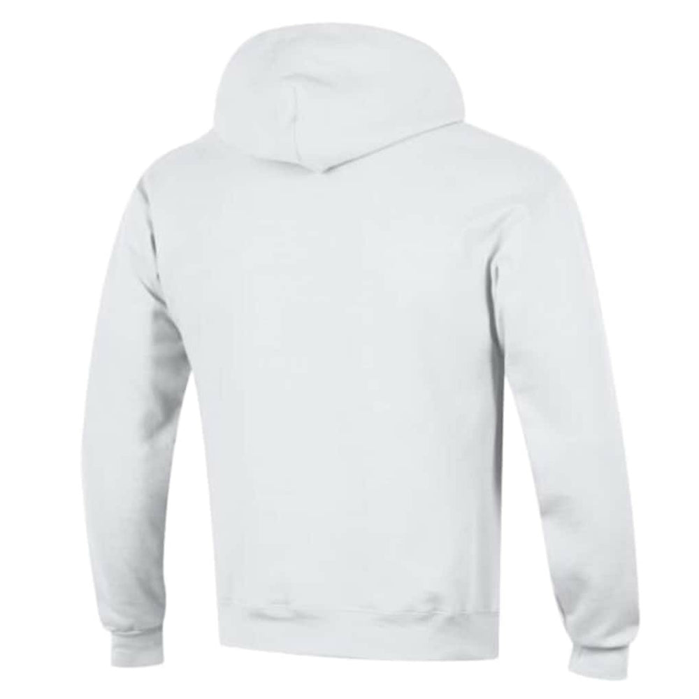 New York Giants Champion Powerblend Arch over Logo Hoodie White - NFL