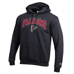 Atlanta Falcons Champion Powerblend Arch over Logo Hoodie Black - NFL