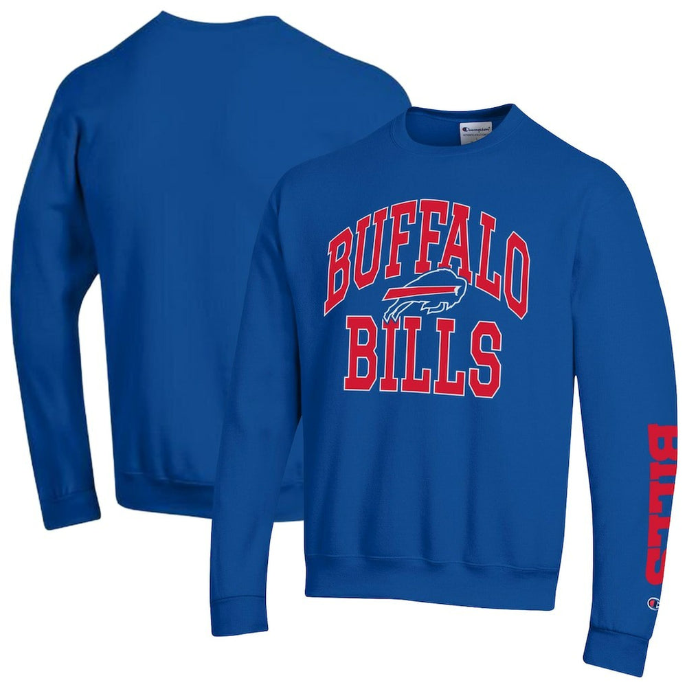 Buffalo Bills Champion Powerblend Fleece Sweatshirt Royal - NFL