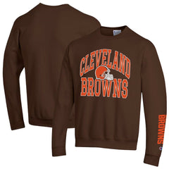 Cleveland Browns Champion Powerblend Fleece Sweatshirt Brown - NFL