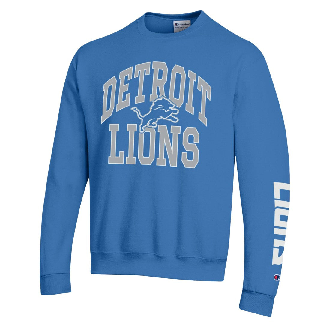 Detroit Lions Champion Powerblend Fleece Sweatshirt Blue - NFL