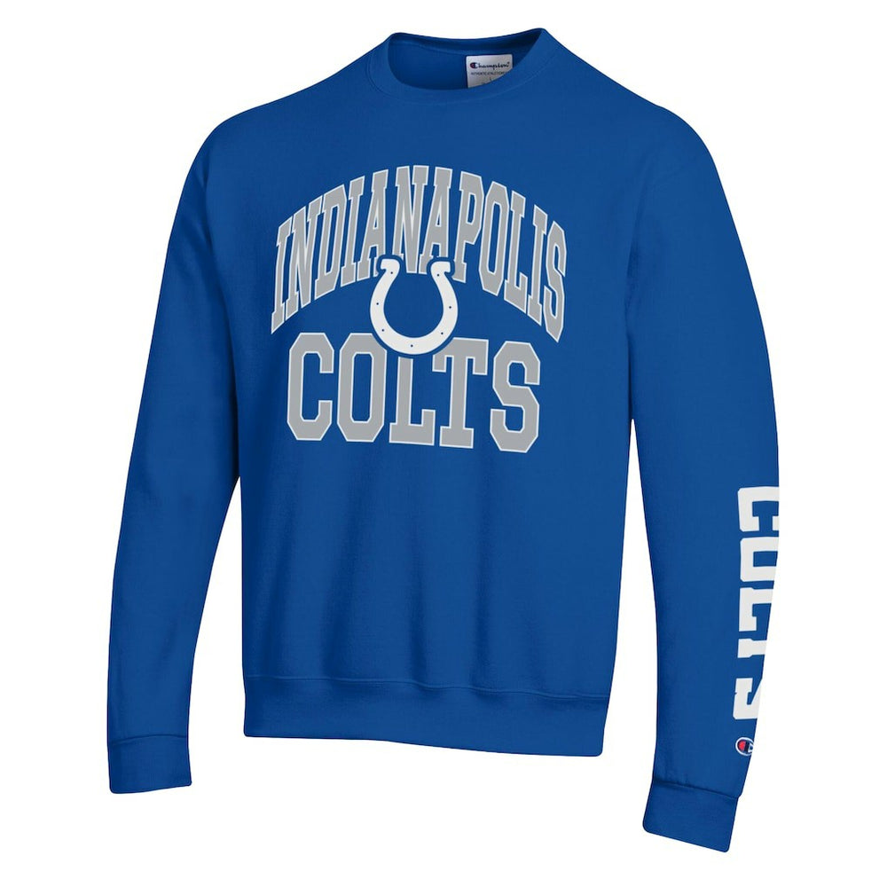 Indianapolis Colts Champion Powerblend Fleece Sweatshirt Royal - NFL