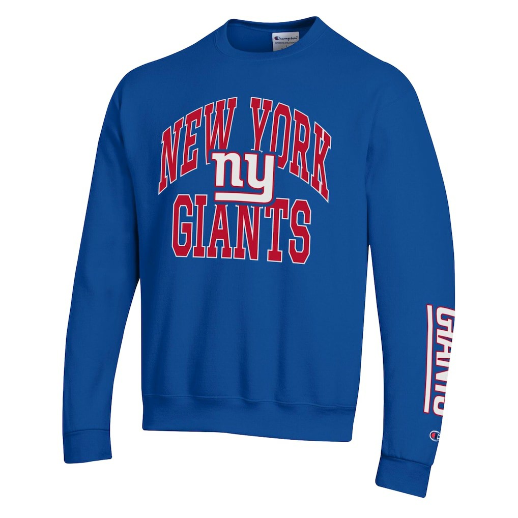 New York Giants Champion Powerblend Fleece Sweatshirt Royal - NFL