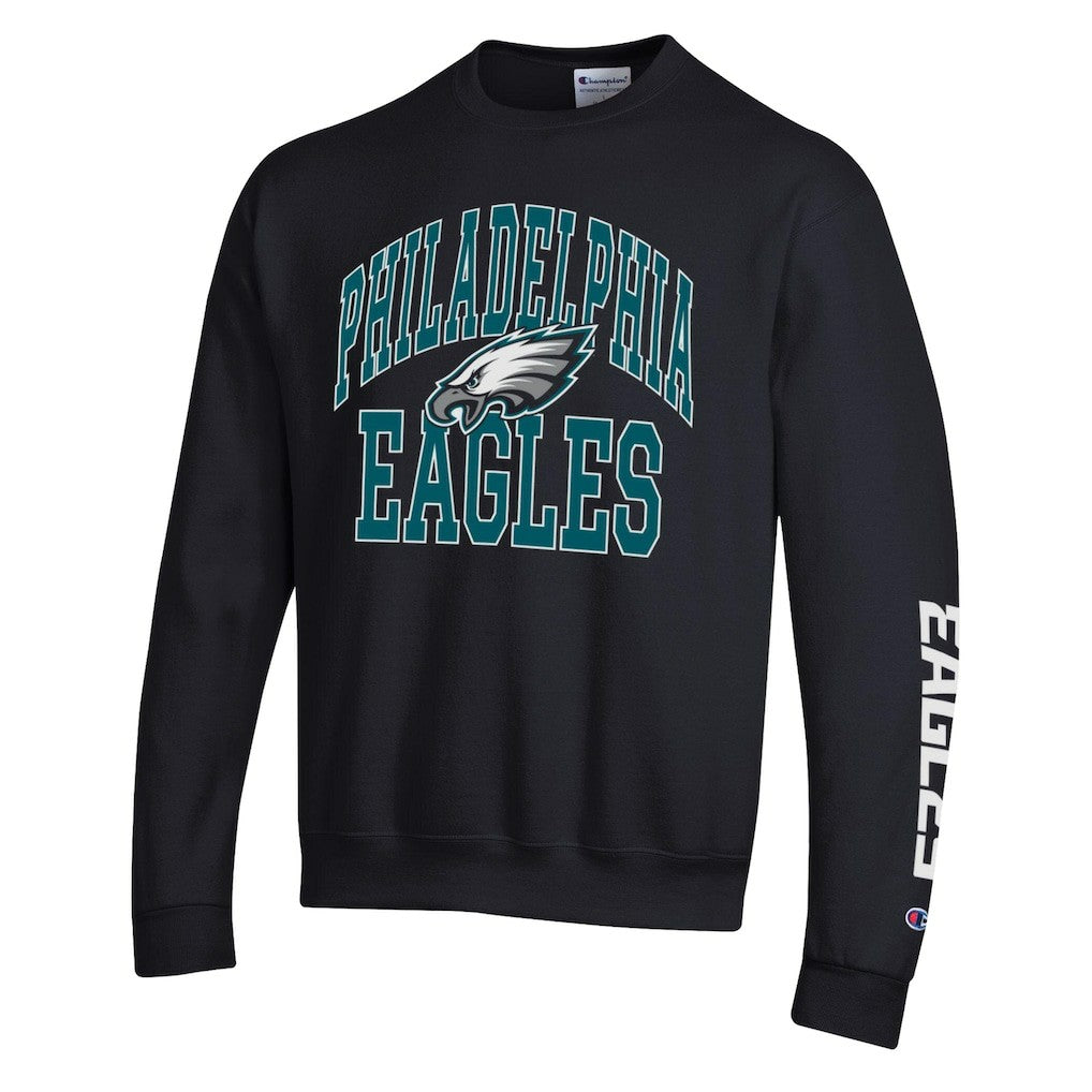 Philadelphia Eagles Champion Powerblend Fleece Sweatshirt Black - NFL