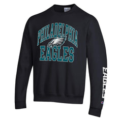 Philadelphia Eagles Champion Powerblend Fleece Sweatshirt Black - NFL