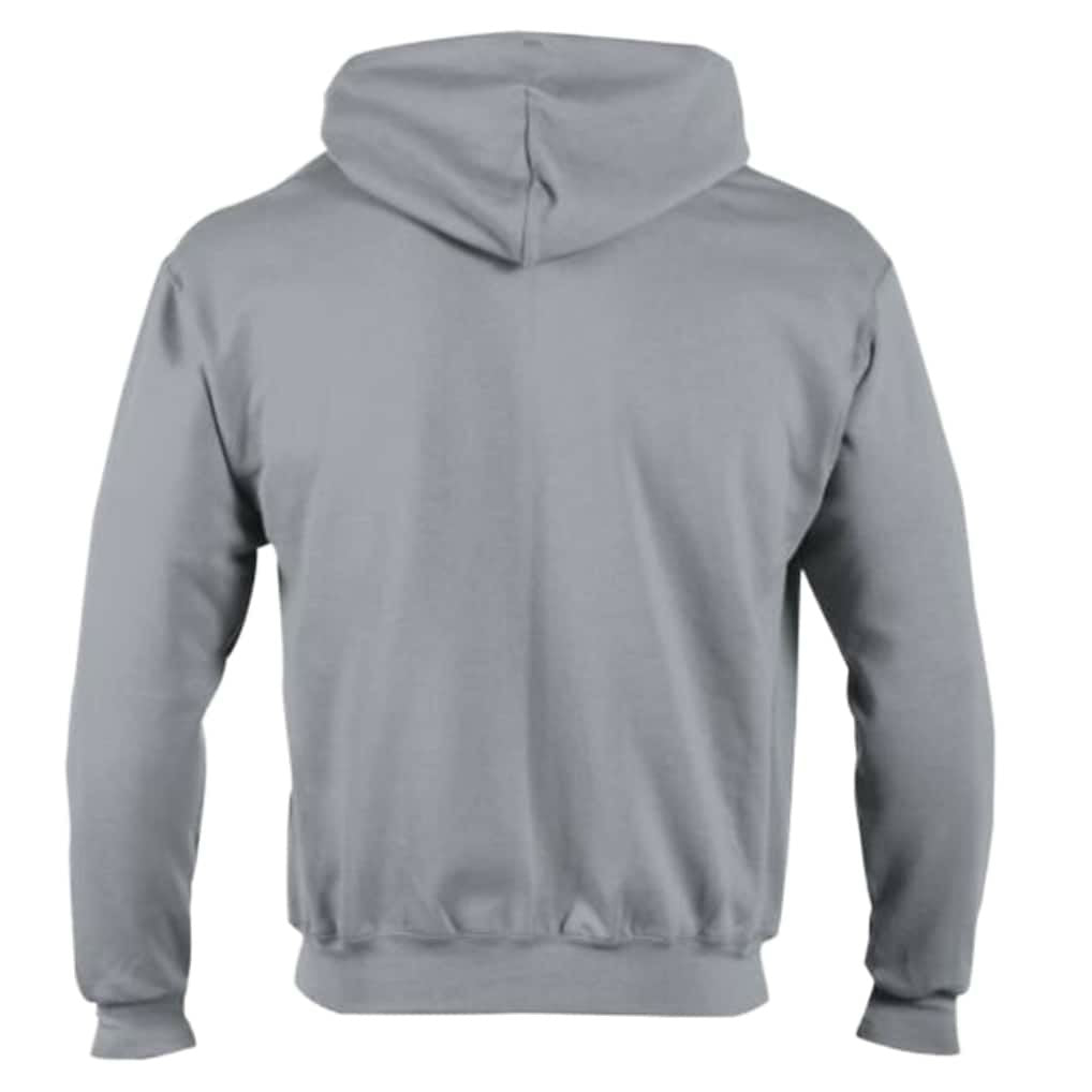 Los Angeles Chargers Champion Powerblend Fleece Full-Zip Hoodie Heather Gray - NFL