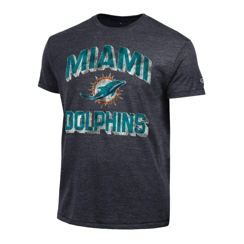 Miami Dolphins Champion Ultimate Tri-Blend T-Shirt Black - NFL