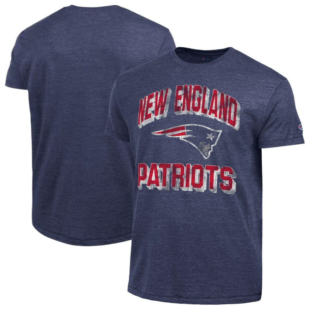 New England Patriots Champion Ultimate Tri-Blend T-Shirt Navy - NFL