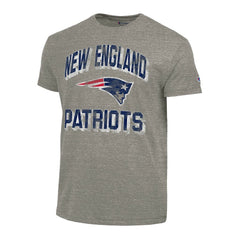 New England Patriots Champion Ultimate Tri-Blend T-Shirt Heather Charcoal - NFL
