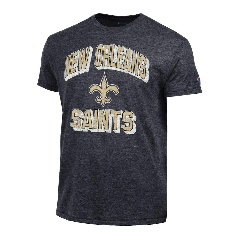 New Orleans Saints Champion Ultimate Tri-Blend T-Shirt Black - NFL