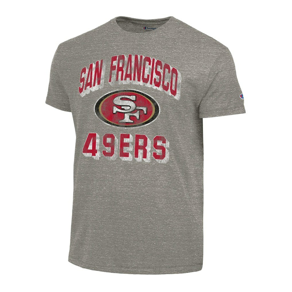 San Francisco 49ers Champion Ultimate Tri-Blend T-Shirt Charcoal - NFL