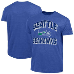 Seattle Seahawks Champion Ultimate Tri-Blend T-Shirt Heather Royal - NFL