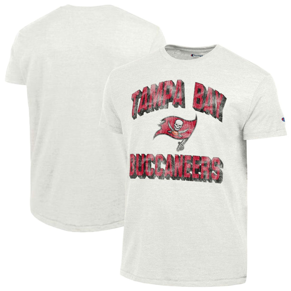 Tampa Bay Buccaneers Champion Ultimate Tri-Blend T-Shirt White - NFL