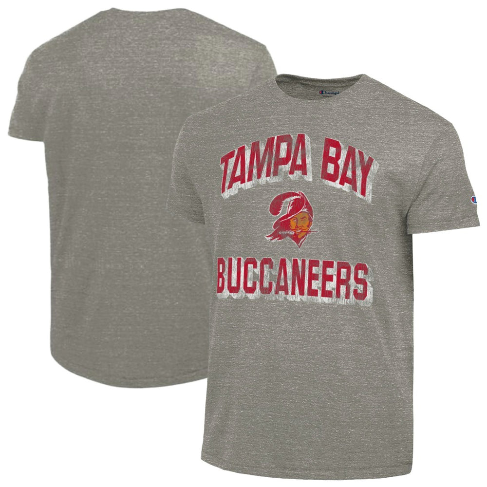 Tampa Bay Buccaneers Champion Ultimate Tri-Blend T-Shirt Charcoal - NFL