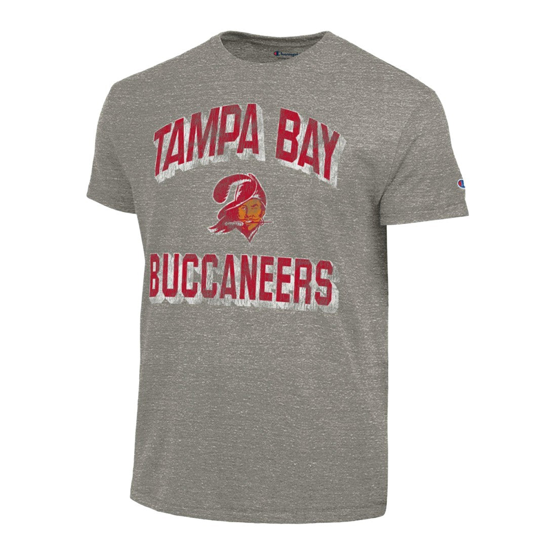 Tampa Bay Buccaneers Champion Ultimate Tri-Blend T-Shirt Charcoal - NFL