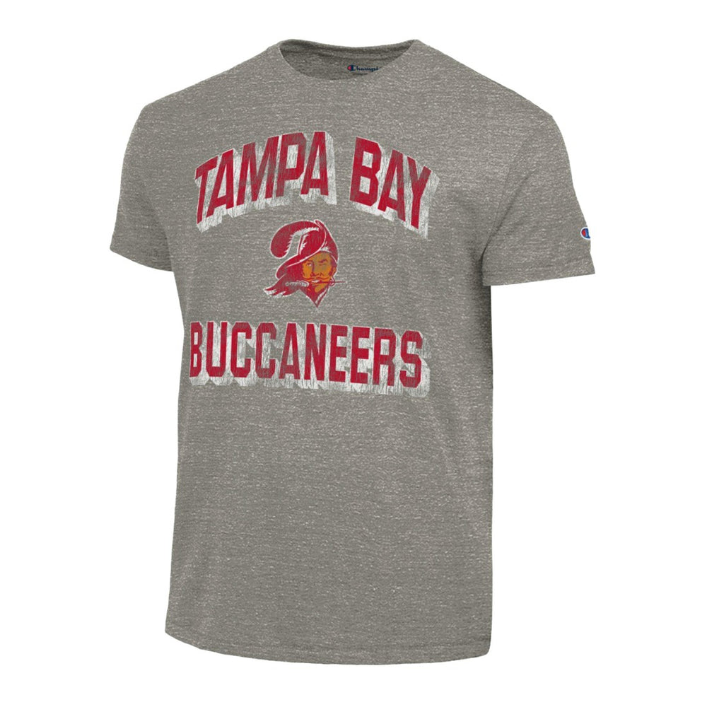 Tampa Bay Buccaneers Champion Ultimate Tri-Blend T-Shirt Charcoal - NFL