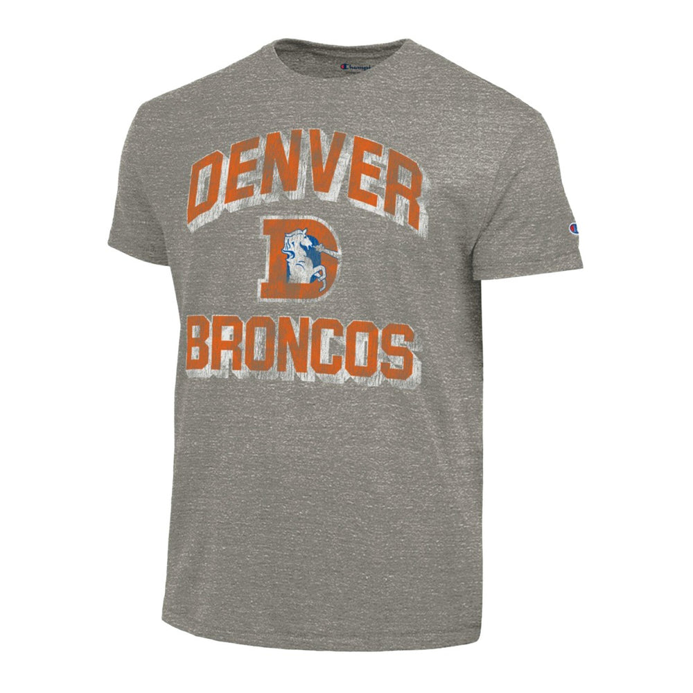 Denver Broncos Champion Ultimate Tri-Blend T-Shirt Charcoal - NFL