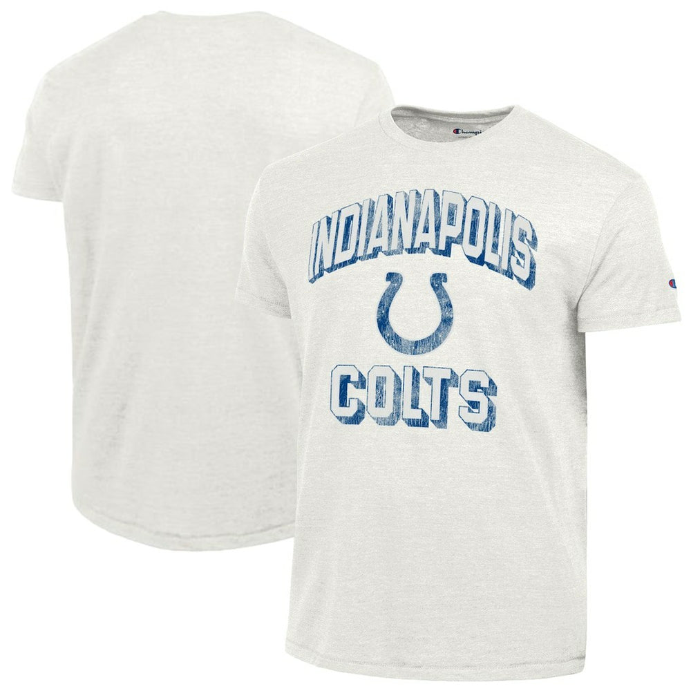 Indianapolis Colts Champion Ultimate Tri-Blend T-Shirt White - NFL