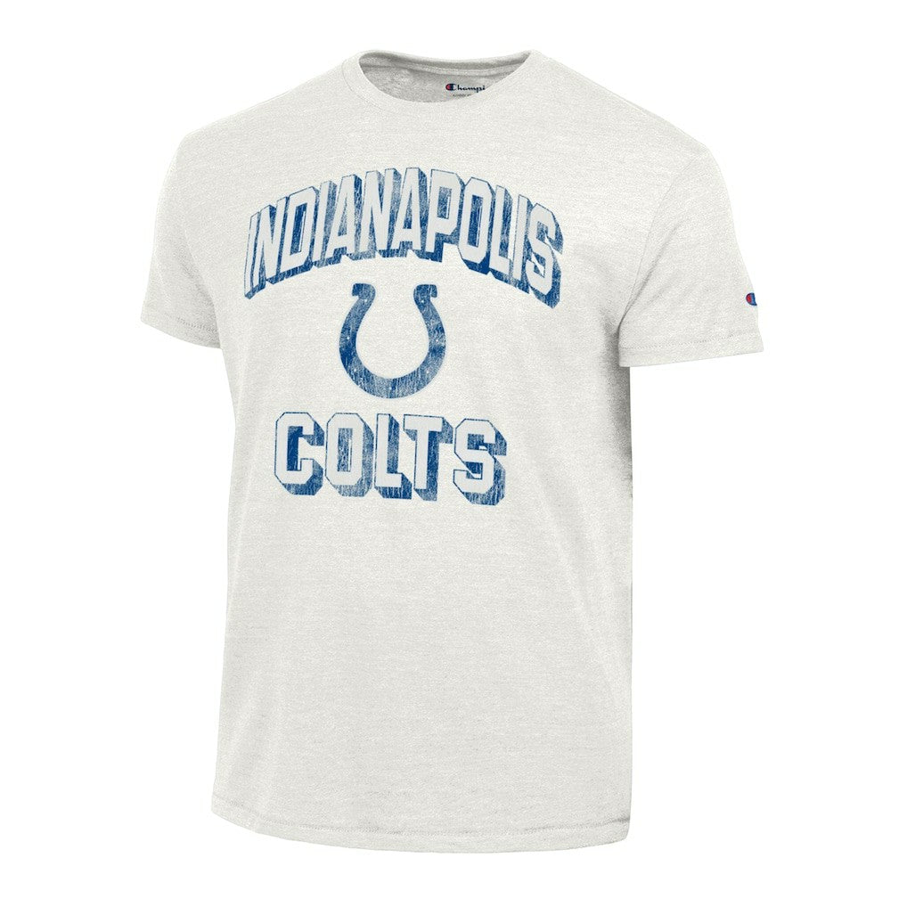 Indianapolis Colts Champion Ultimate Tri-Blend T-Shirt White - NFL