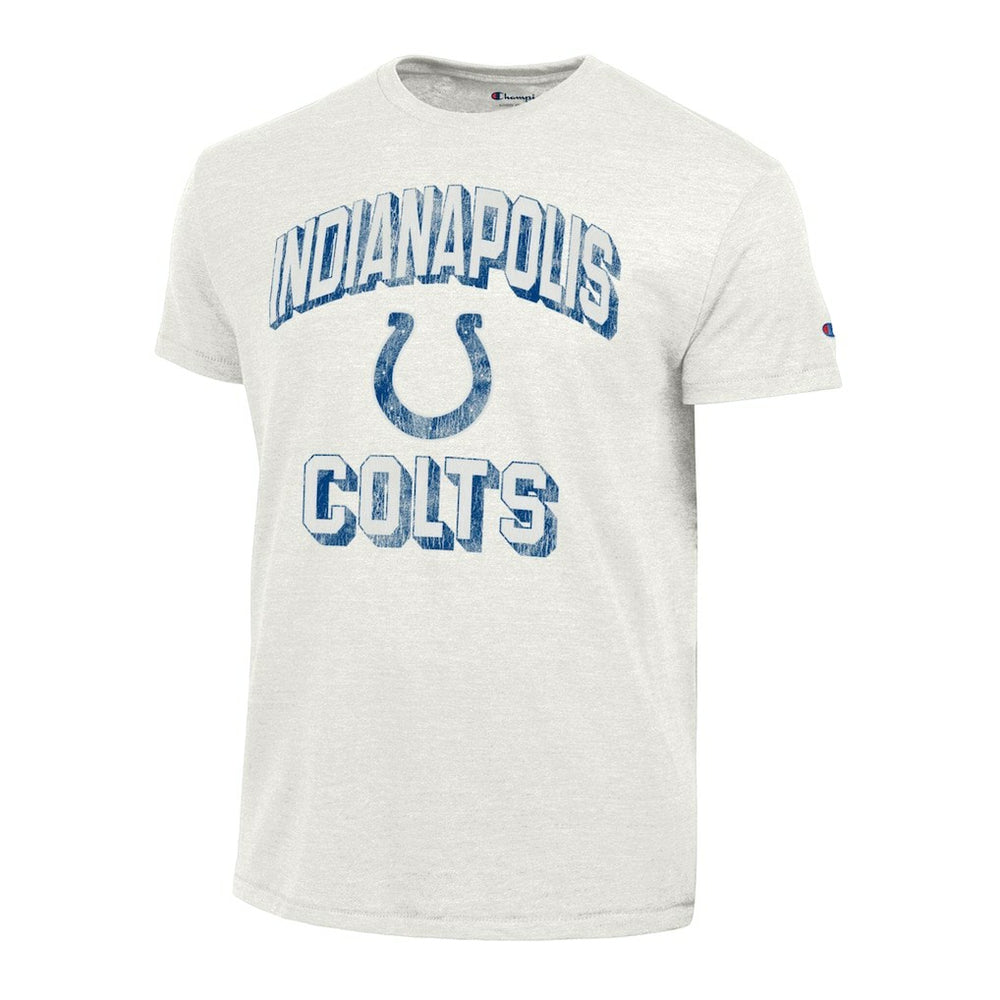 Indianapolis Colts Champion Ultimate Tri-Blend T-Shirt White - NFL
