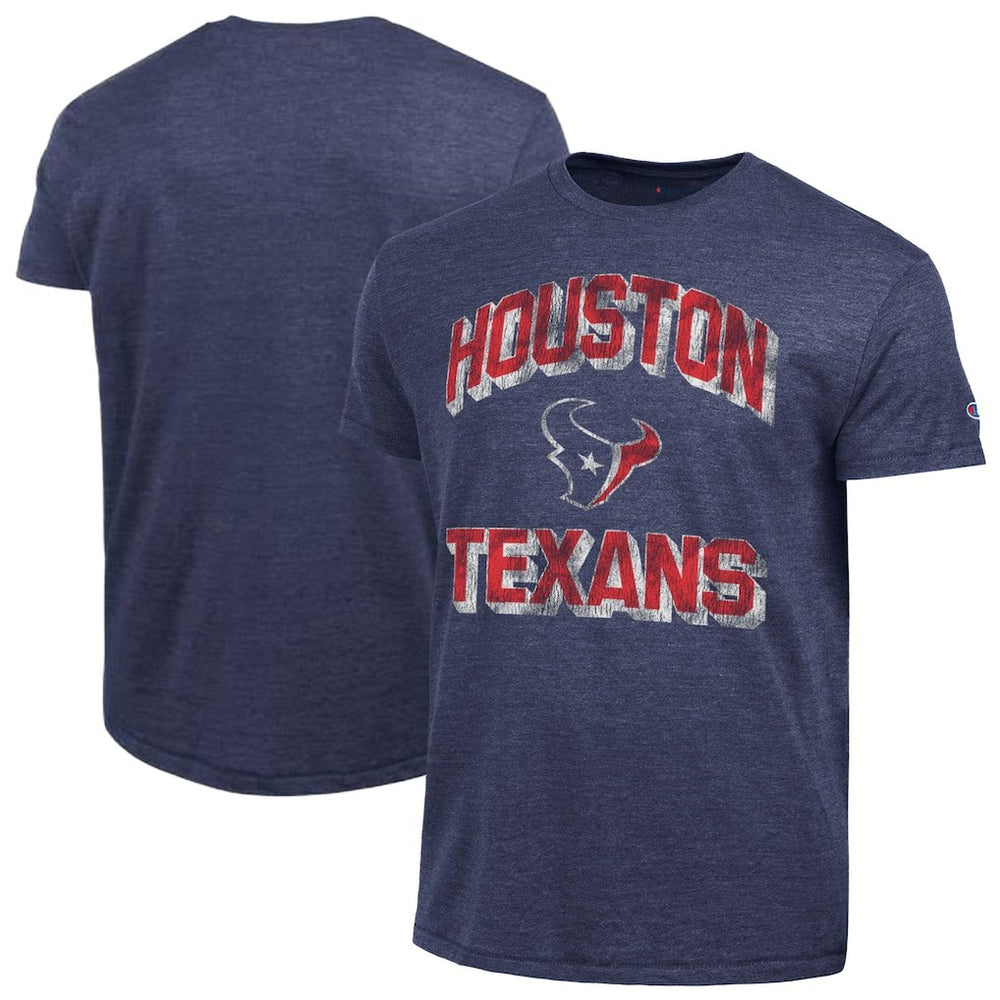 Houston Texans Champion Ultimate Tri-Blend T-Shirt Navy - NFL