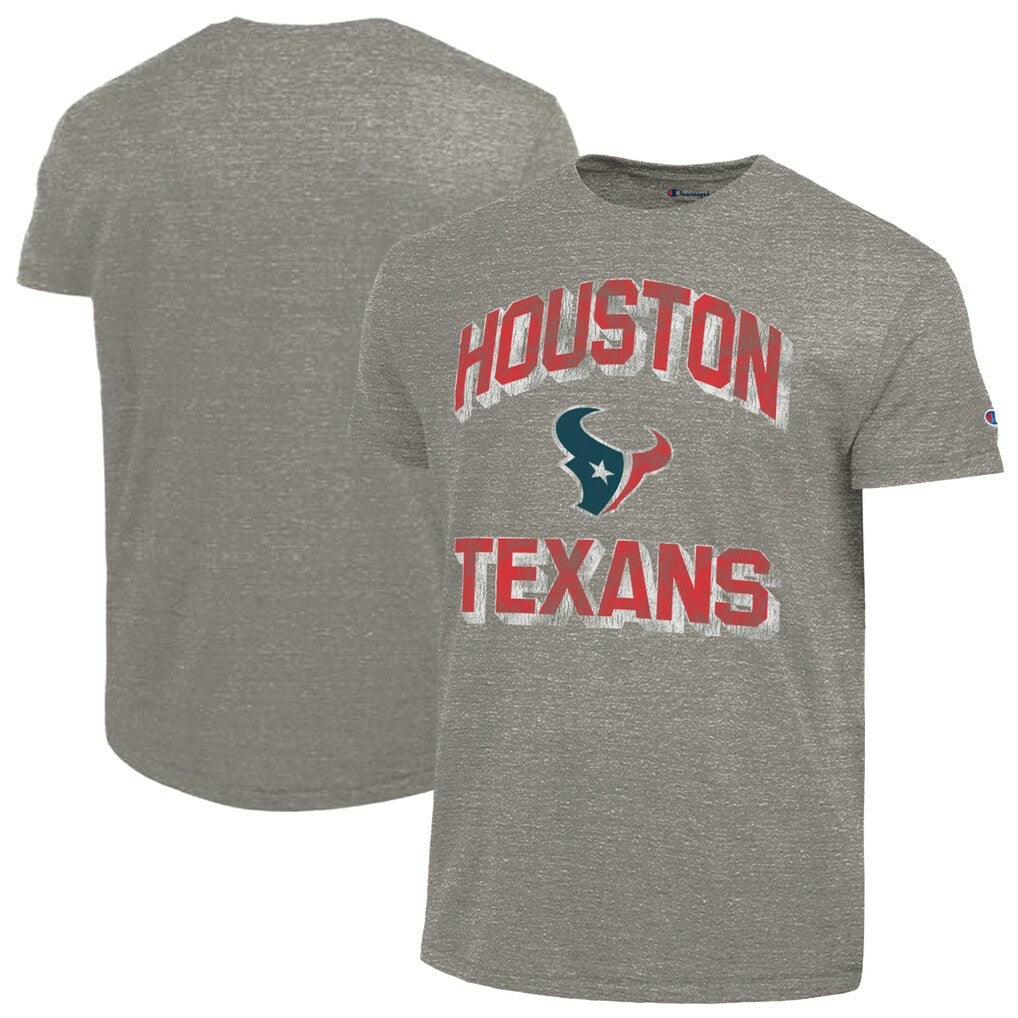 Houston Texans Champion Ultimate Tri-Blend T-Shirt Charcoal - NFL