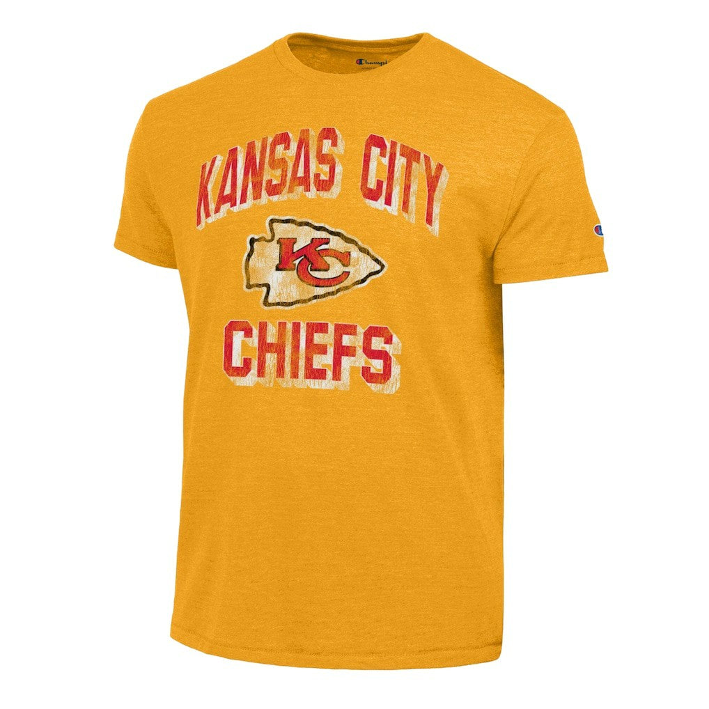 Kansas City Chiefs Champion Ultimate Tri-Blend T-Shirt Gold - NFL