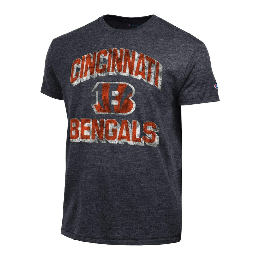 Cincinnati Bengals Champion Ultimate Tri-Blend T-Shirt Black - NFL
