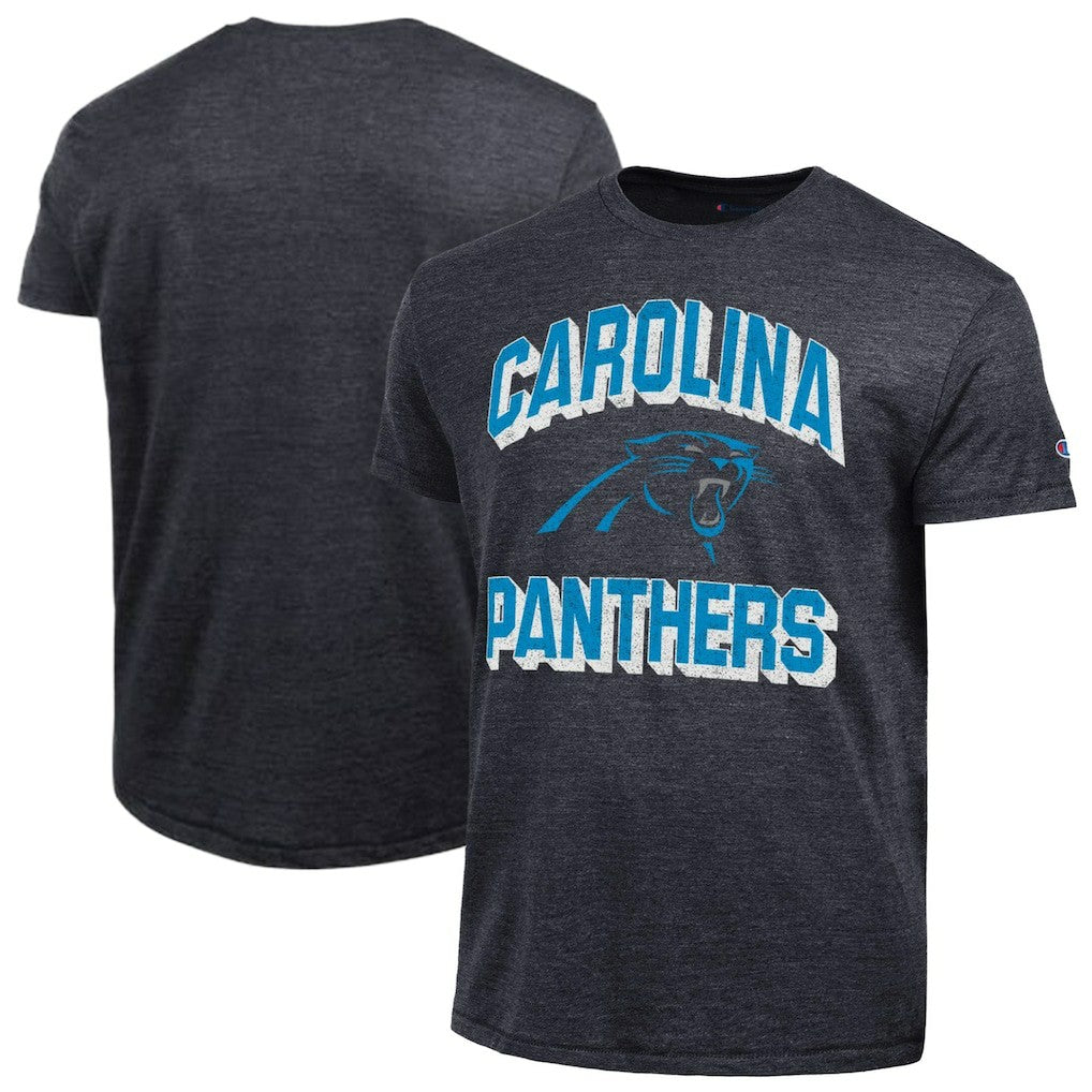 Carolina Panthers Champion Ultimate Tri-Blend T-Shirt Black - NFL