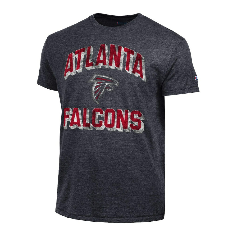 Atlanta Falcons Champion Ultimate Tri-Blend T-Shirt Heather Black - NFL