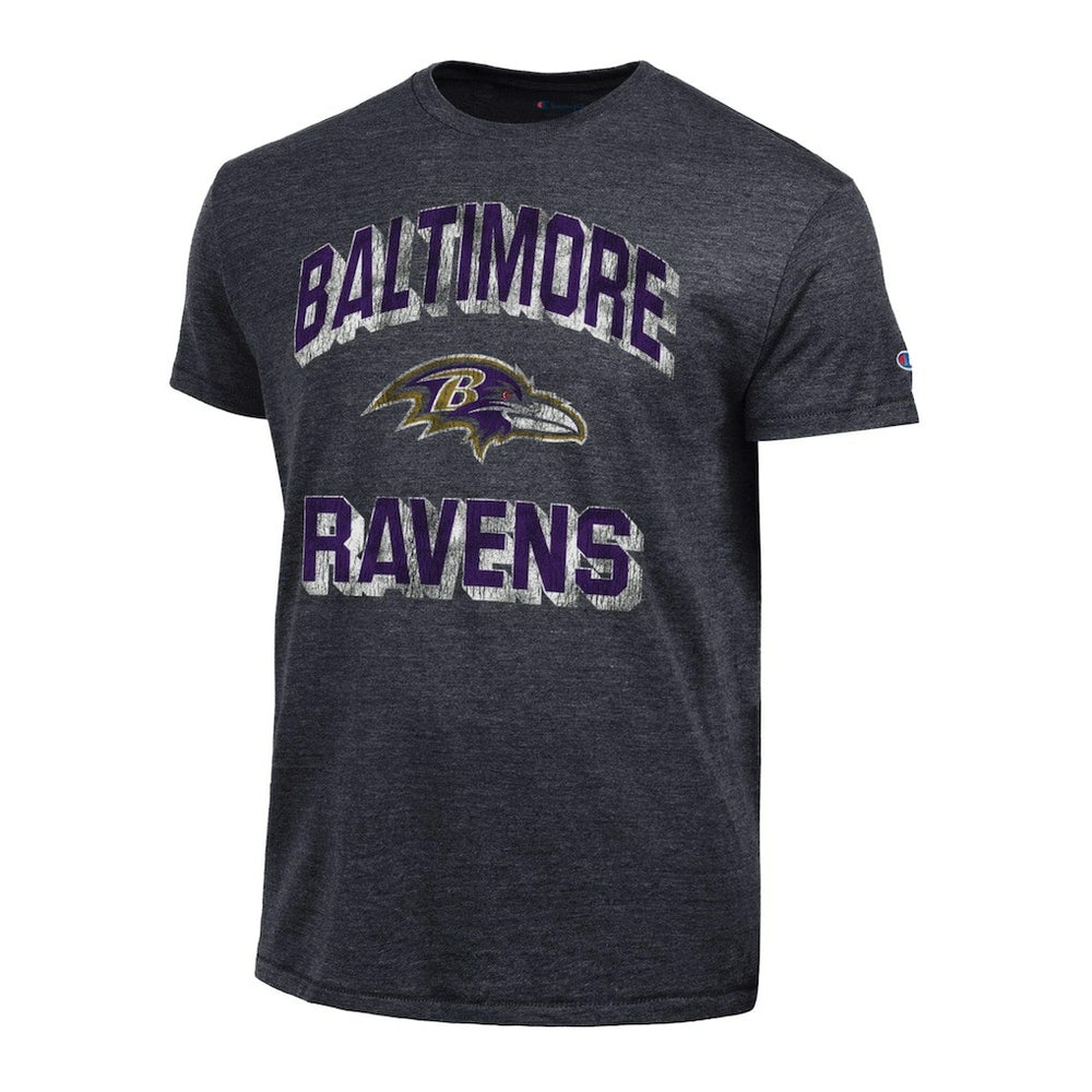 Baltimore Ravens Champion Ultimate Tri-Blend T-Shirt Black - NFL