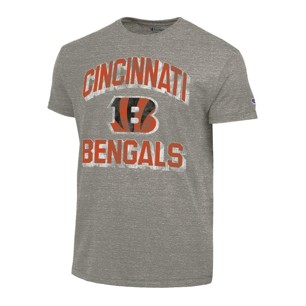 Cincinnati Bengals Champion Ultimate Tri-Blend T-Shirt Charcoal - NFL