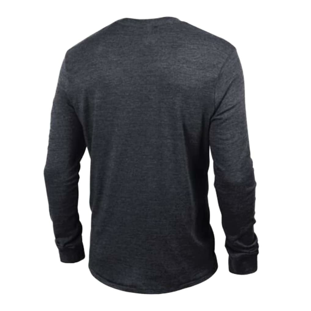 Jacksonville Jaguars Champion Ultimate Tri-Blend Long Sleeve T-Shirt Heather Black - NFL