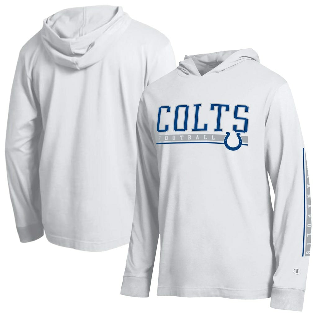 Indianapolis Colts Champion All Star Hoodie T-Shirt White - NFL