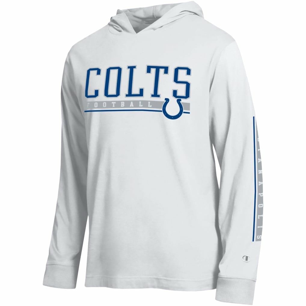 Indianapolis Colts Champion All Star Hoodie T-Shirt White - NFL