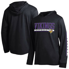 Minnesota Vikings Champion All Star Hoodie T-Shirt Black - NFL