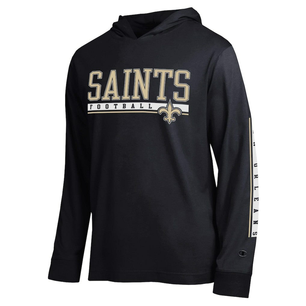 New Orleans Saints Champion All Star Hoodie T-Shirt Black - NFL