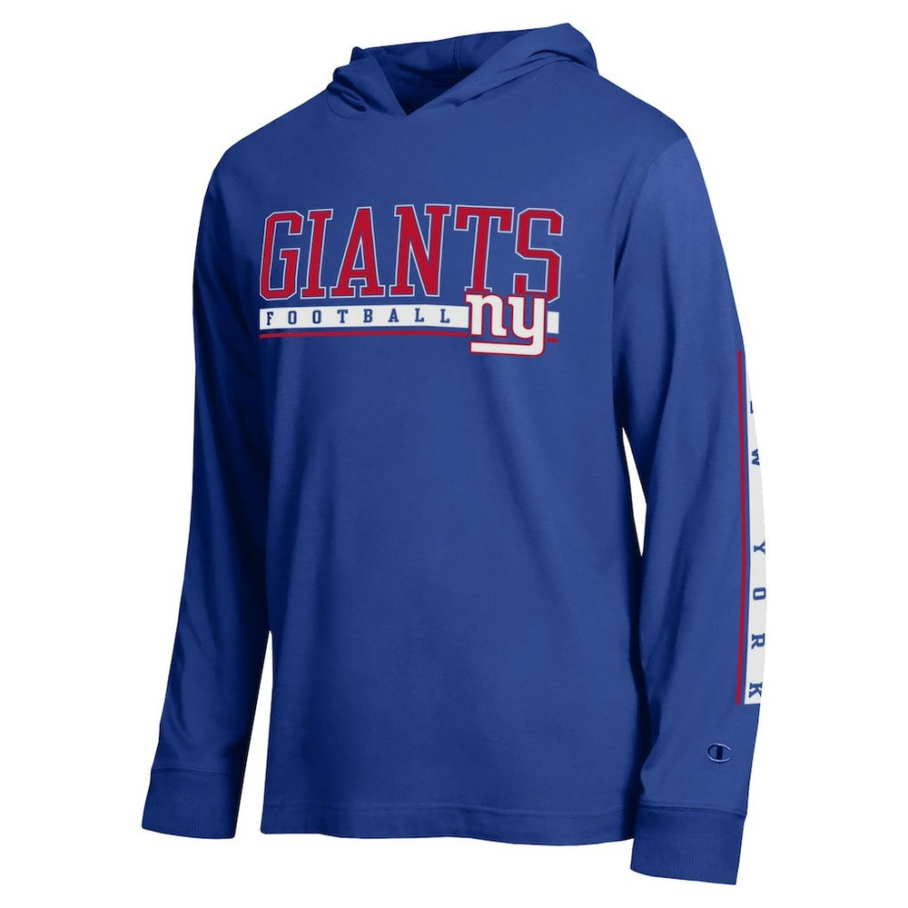 New York Giants Champion All Star Hoodie T-Shirt Royal - NFL