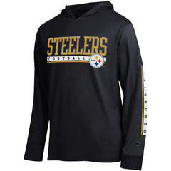 Pittsburgh Steelers Champion All Star Hoodie T-Shirt Black - NFL
