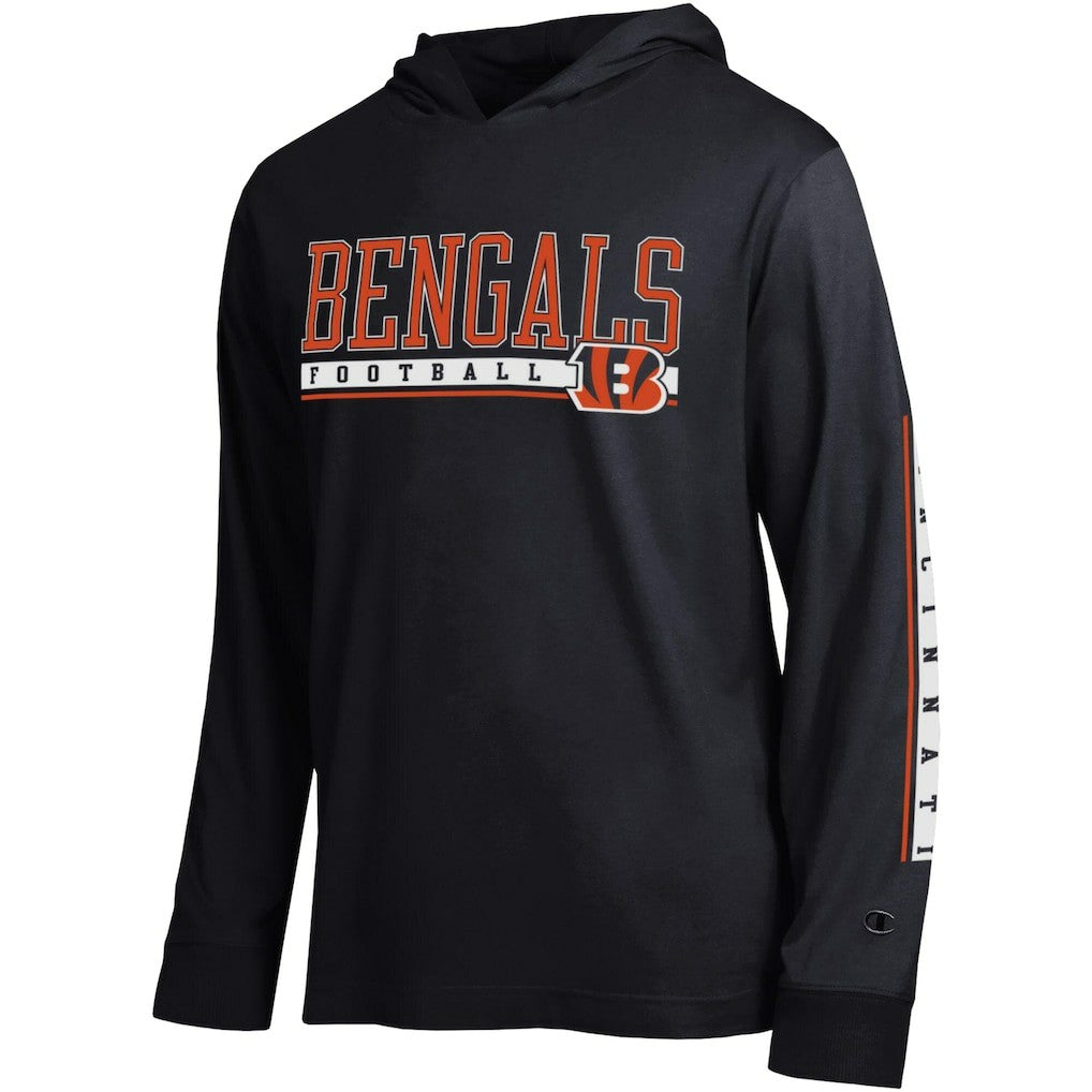 Cincinnati Bengals Champion All Star Hoodie T-Shirt Black - NFL