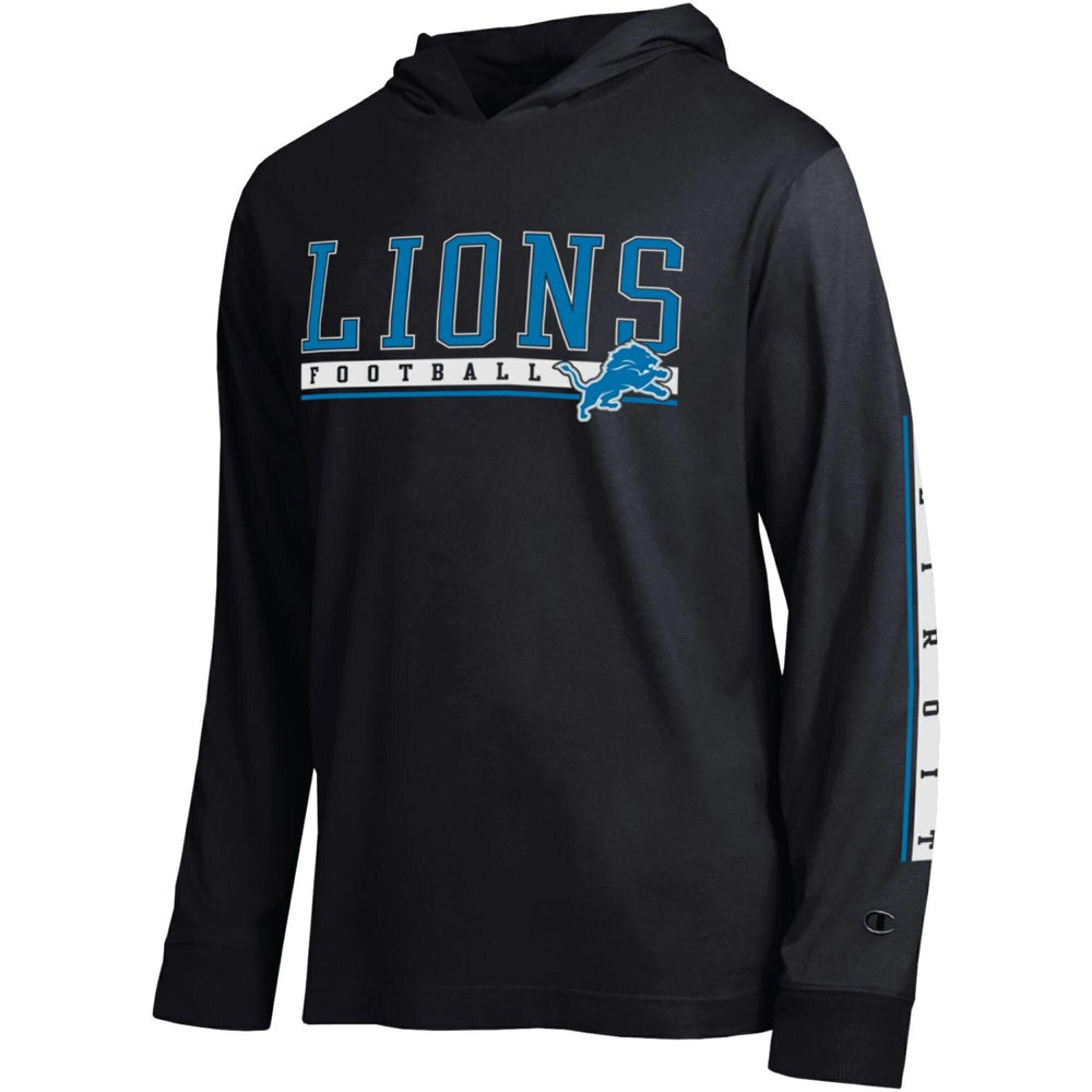 Detroit Lions Champion All Star Hoodie T-Shirt Black - NFL