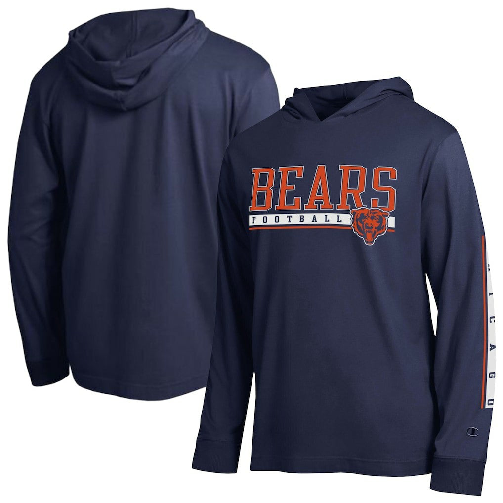 Chicago Bears Champion All Star Hoodie T-Shirt Navy - NFL