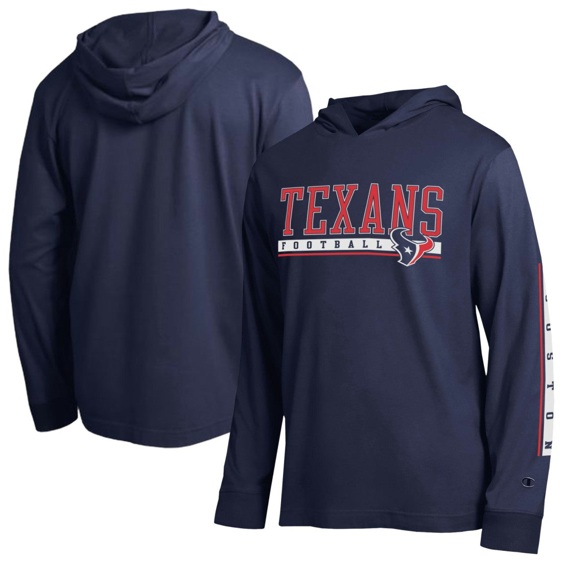 Houston Texans Champion All Star Hoodie T-Shirt Navy - NFL