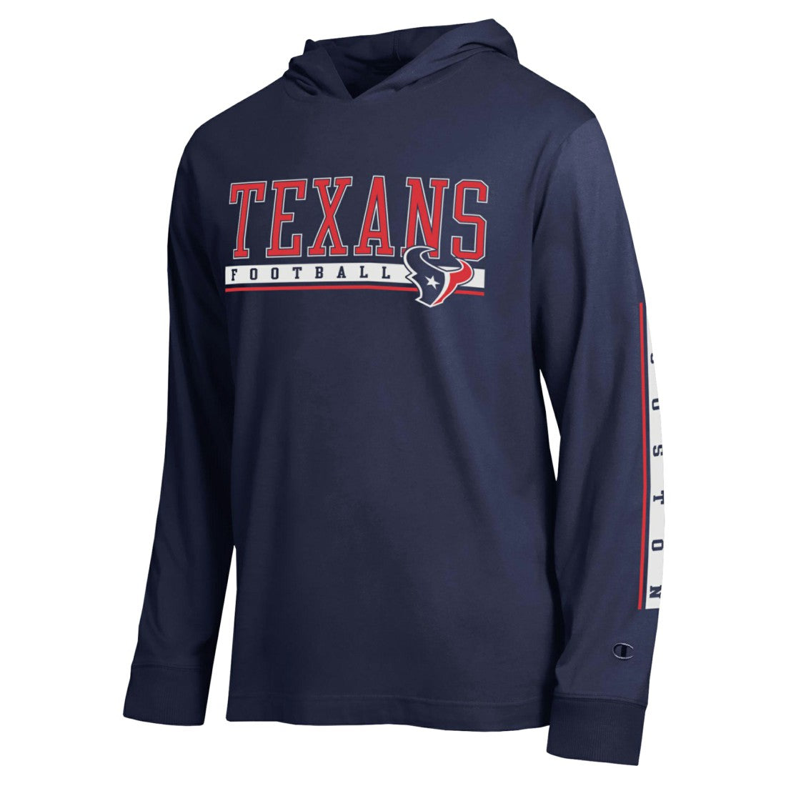 Houston Texans Champion All Star Hoodie T-Shirt Navy - NFL