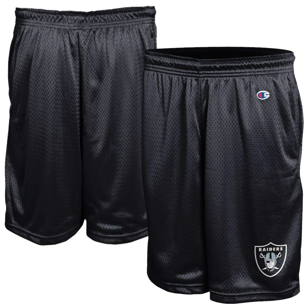 Las Vegas Raiders Champion Classic Mesh Shorts Black - NFL