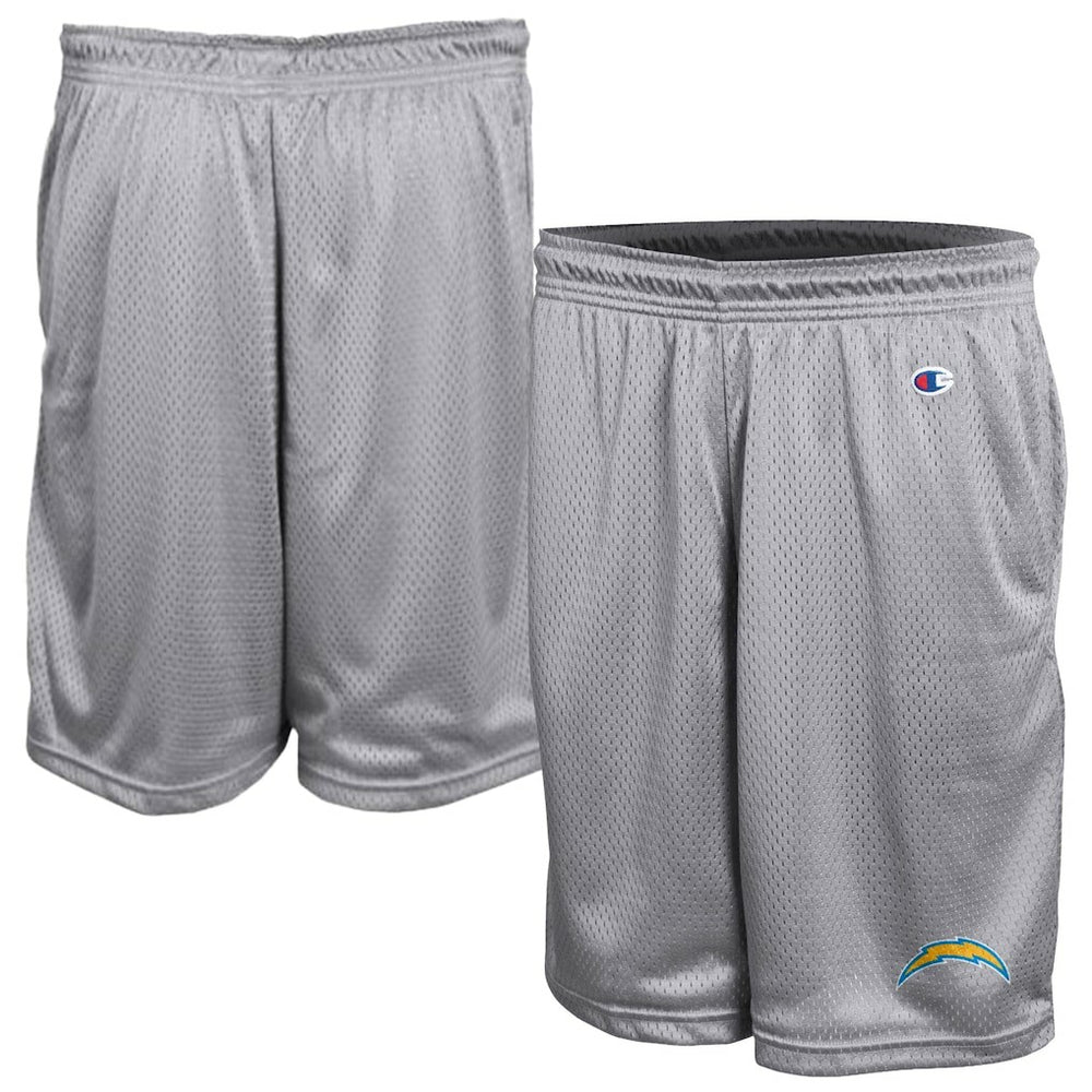 Los Angeles Chargers Champion Classic Mesh Shorts Gray - NFL