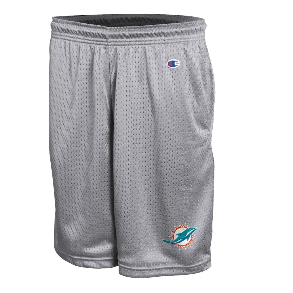 Miami Dolphins Champion Classic Mesh Shorts Gray - NFL