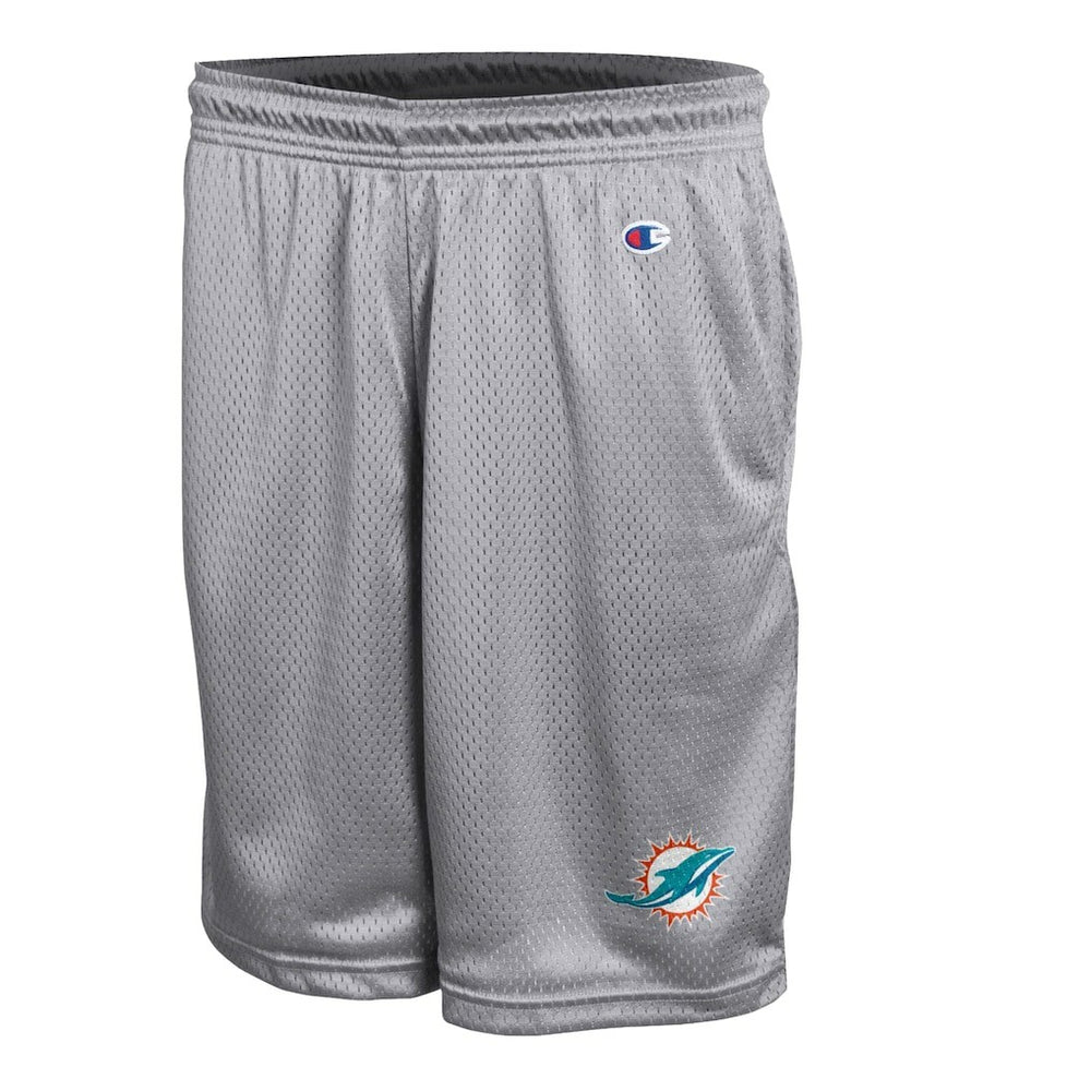 Miami Dolphins Champion Classic Mesh Shorts Gray - NFL
