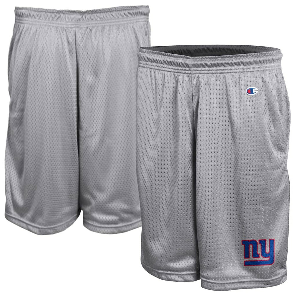 New York Giants Champion Classic Mesh Shorts Gray - NFL