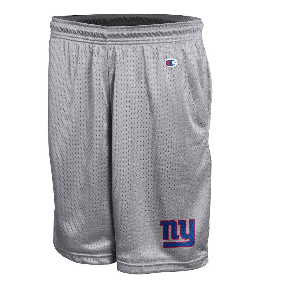 New York Giants Champion Classic Mesh Shorts Gray - NFL